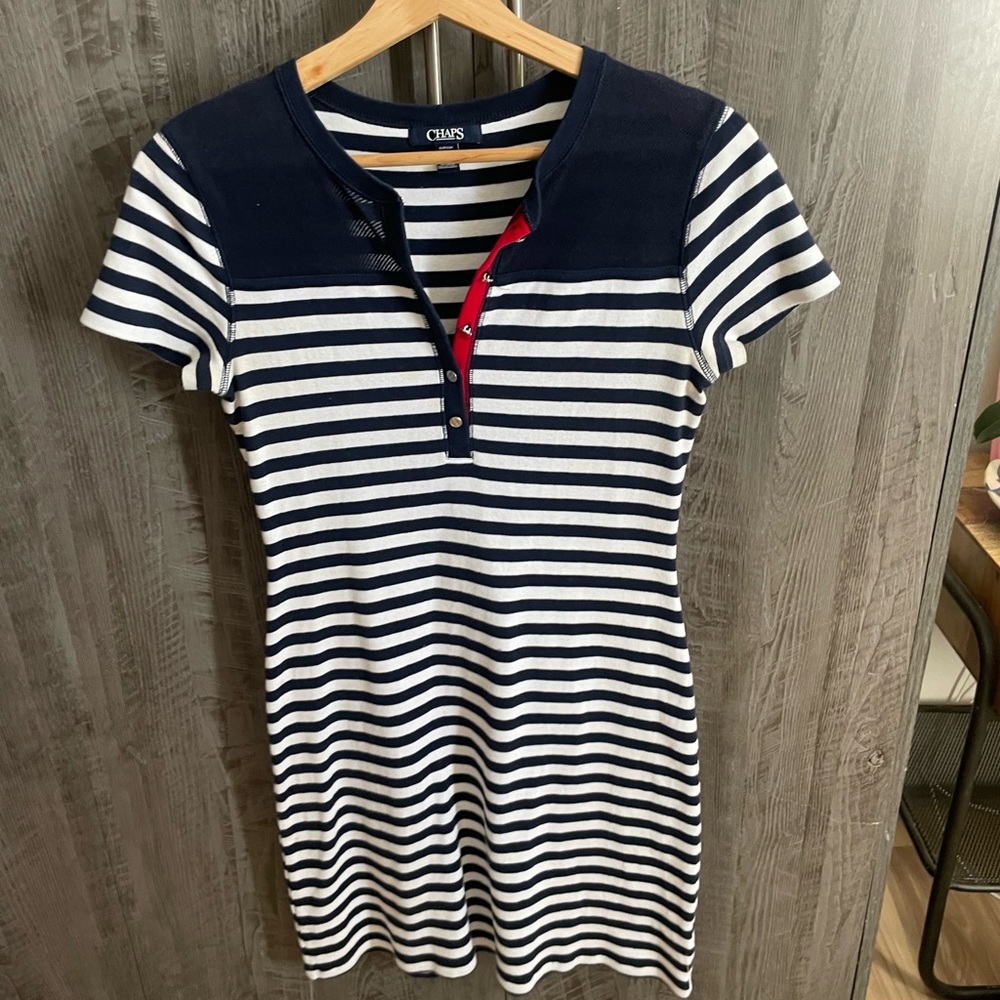 Chaps Stripped Dress